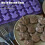 2pcs Easter Bunny Silicone Mold for Chocolate 24 Cavities 5