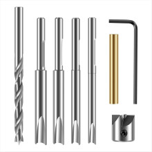8Pcs Pen Trimmer Kit High Speed Steel Pen Mill Trimmer
