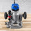 Compact Plunge Router Milling Trimming Machine Base 6