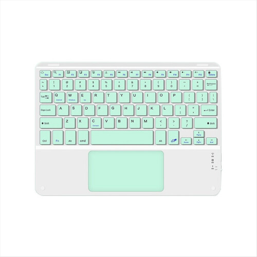 10inches Touchpad Bluetooth Keyboard Compatible with , Green 2