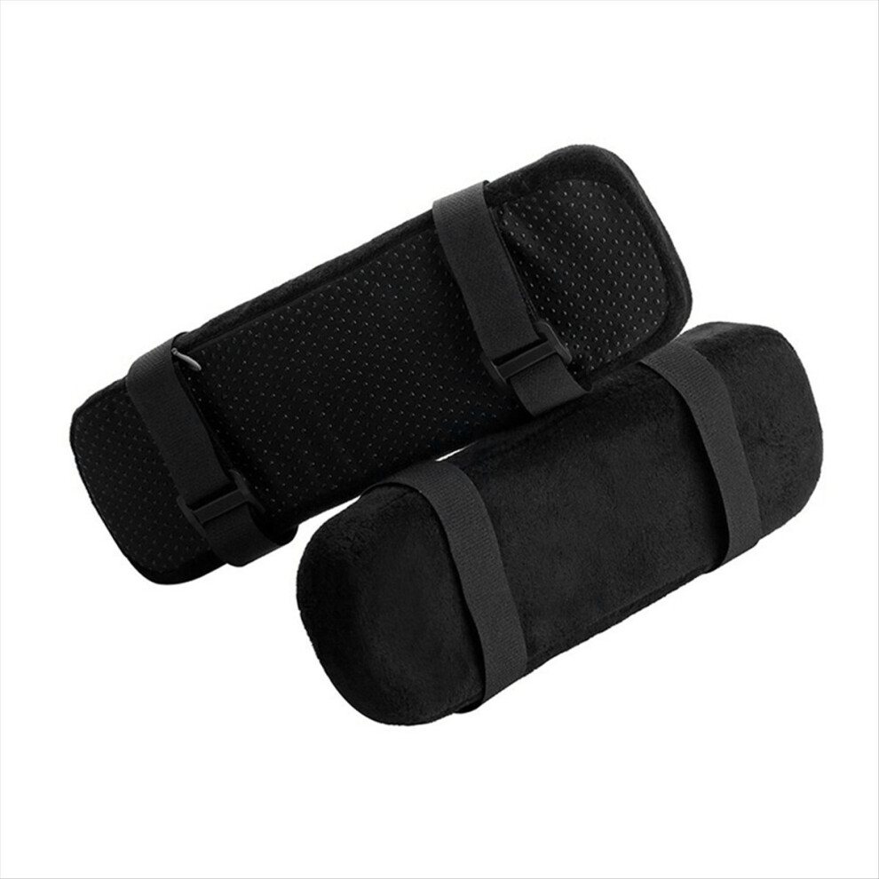 2Pcs Office Chair Parts Arm Pad Memory Foam Armrest Cover Cushion Pad 4711854714437