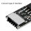 5PCS USB Front Panel Adapter for Computer Mothertherboard H8WD 5
