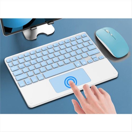 10Inches Touchpad Bluetooth Keyboard and Wireless Mouse Combo Kit 2