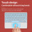 10Inches Touchpad Bluetooth Keyboard and Wireless Mouse Combo Kit 4