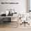 ELFORDSON ELFORDSON Office Chair Ergonomic Executive Computer Work Chenille Beige 12