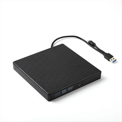 External DVD Drive USB 3.0 Portable +/-RW Player for CD ROM Burner