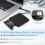 External DVD Drive USB 3.0 Portable +/-RW Player for CD ROM Burner 3
