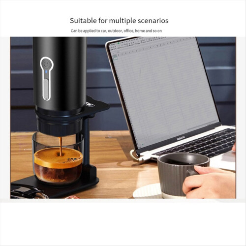 Premium Portable Coffee Maker, Electric Mini Espresso Machine 2