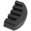 Rubber 4/4 Violin practice mute Black 3