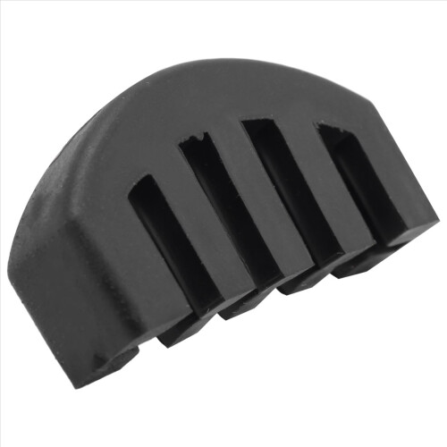 Rubber 4/4 Violin practice mute Black 1