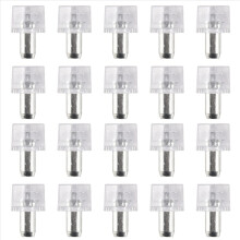 5 mm Pin shelf support shelf studs strong support 20 pcs, Transparent