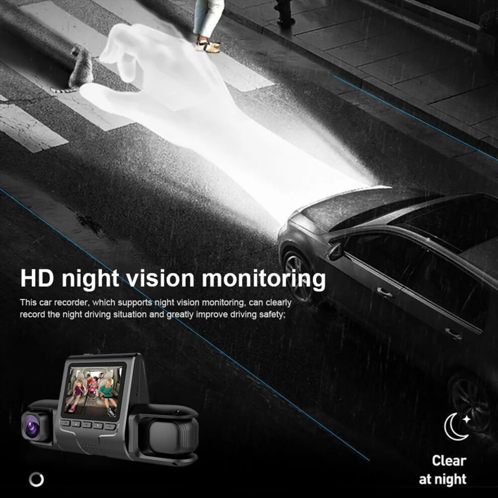 1080P Hd Dash Camera Video Recorder 24H Parking Monitoring Dashcam 4711854765798