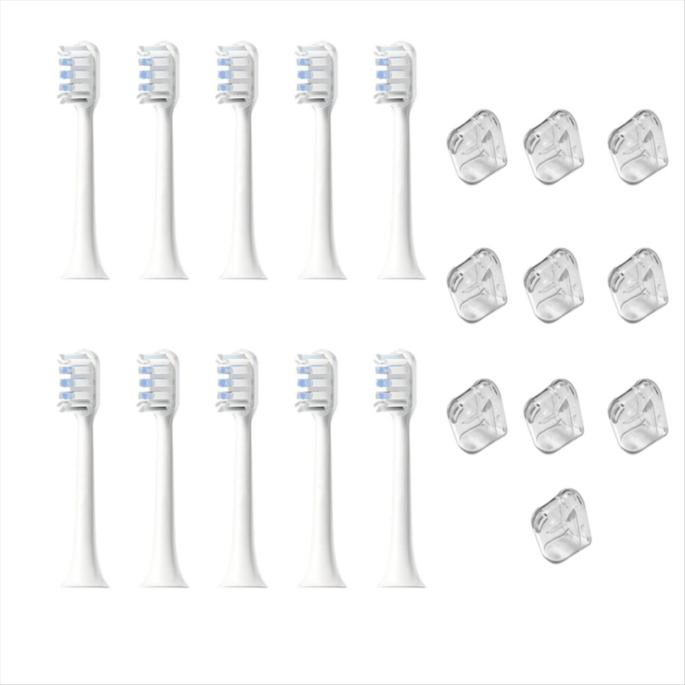 For T301 MES605 T302 MES607 Electric Tooth Brush Heads White