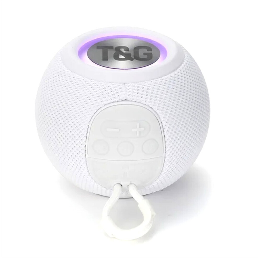 T&G TG337 Bluetooth Speaker Wireless Mini Loudspeaker white-image-OPC-PMDFZV8-NEW