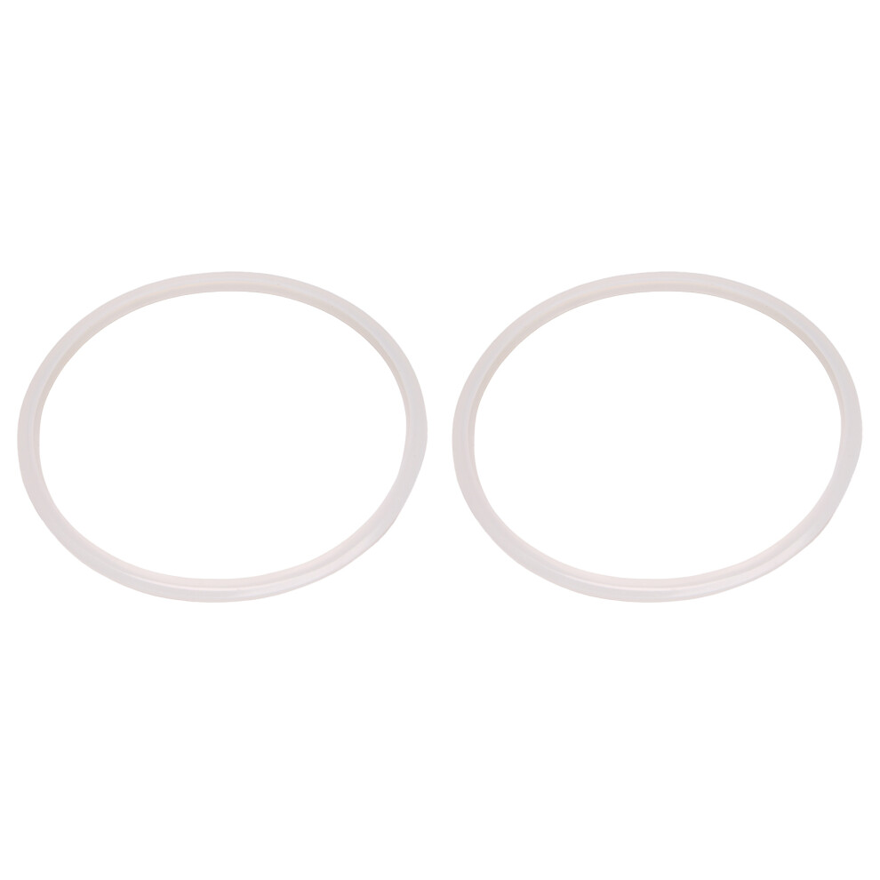 Silicone Gasket Sealing Ring For Pressure Cooker 22 Cm Inner Diameter, 2 Pieces, Transparent 4711576484472