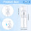 3Pcs Glitter Duster Sprayer, 35ml Transparent Glitter Duster 6