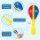 A Maracas for Kids -1 Pair Maracitos, First Instruments for Childrens 5
