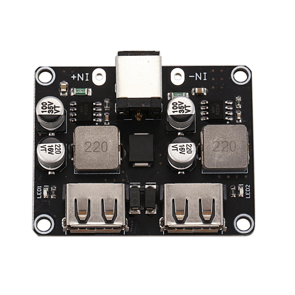 2 Channel Usb Qc3.0 Qc2.0 Dc-Dc Buck Converter Module 4711000964235