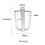 8X AB038 Wireless RF Remote Control 433MHz Electric Gate Garage Door Remote Control Key Controller 3