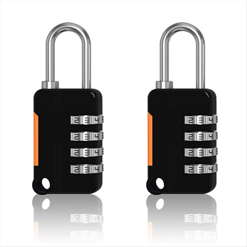 2PCS 4 Digit Number Combination Pad Lock Luggage Security Coded Lock 1