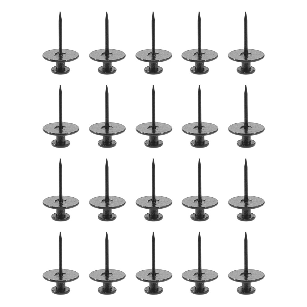 Small Nails For Picture Hanging Double-Headed Picture Hangers(Black) 4711000975477