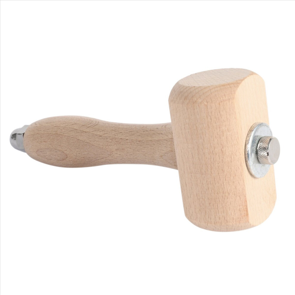 Wooden Leathercraft Carving Hammer Sew Leather Tool Kit (Wooden) 4711000991637