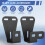 High Lift Jack Hinge Bracket for (Pair, Black) 5