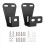 High Lift Jack Hinge Bracket for (Pair, Black) 2
