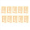 Aluminum Alloy Rabbit Cage for  Action 6 Expansion Frame Protective Case Cold Shoe Panoramic Action Camera Accessory 3