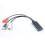Car Universal Wireless  Module Music Adapter Rca Aux Audio Cable USB Powered 4