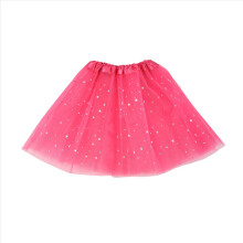 Smart Baby Girl Clothes Stars Sequins Tutu Skirt rose Red