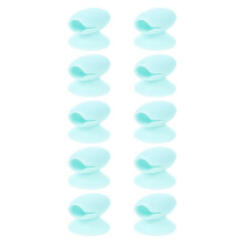 10 Unidades Fundas Protectoras De Silicona Para Brocha De