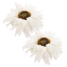 2 Pièces Attaches Rideaux Pinces Supports De Tournesol