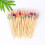 1 Confezione Stuzzicadenti In Bamboo Con Perline Acriliche, 100 Pezzi 9