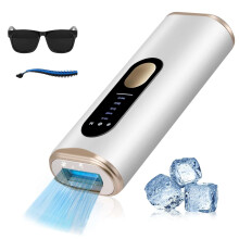 IPL Hair Removal Device, Painless Ice Cooling