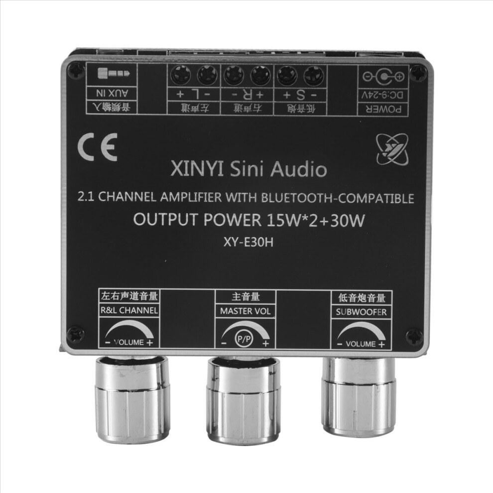 Xy-E30h 2.1 Channel Bluetooth 5.1 Audio Power Amplifier Board Module 4711904677460