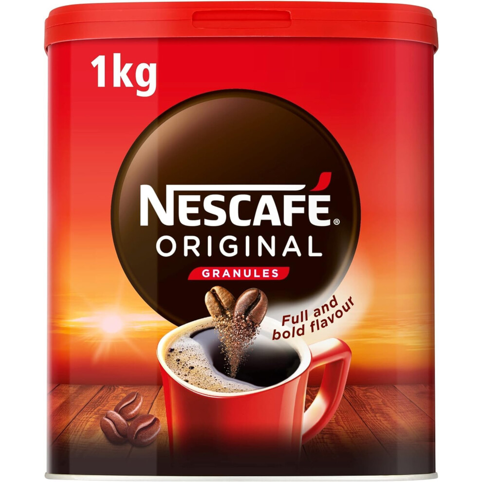 Nescafe Nescaf? Original Coffee Granules, 1Kg Dark