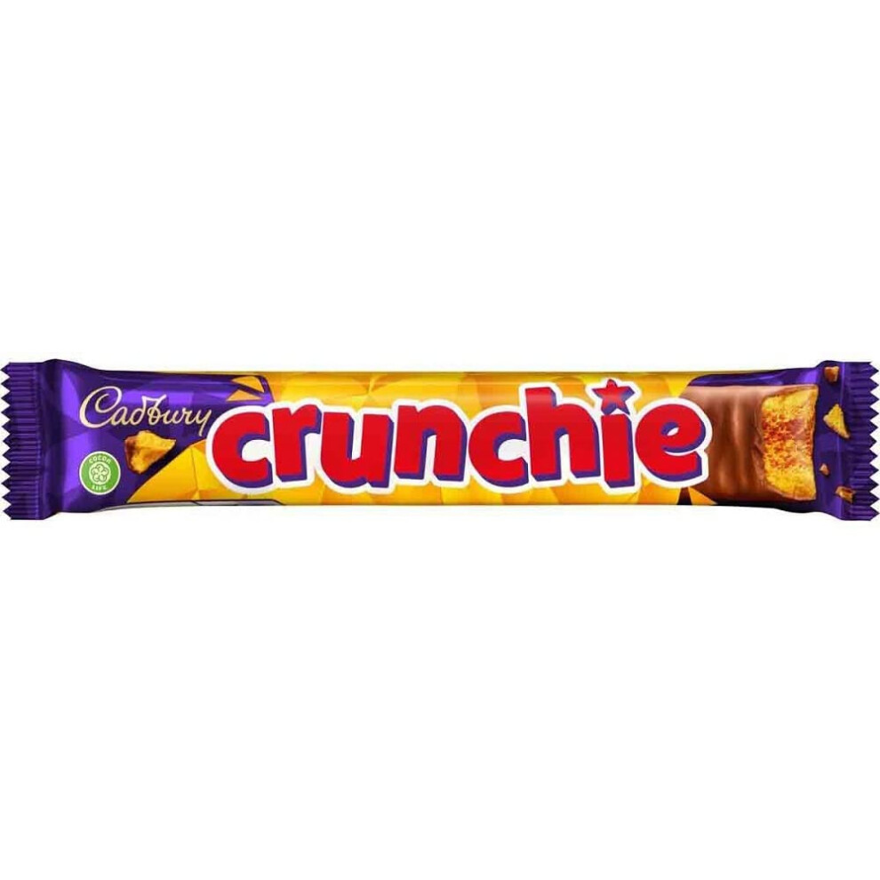 Cadbury Standard Crunchie Chocolate Bar - 40G (Pack Of 48)