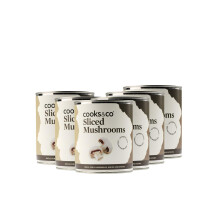 Cooks & Co Sliced Mushrooms 2.5kg (Pack of 6)