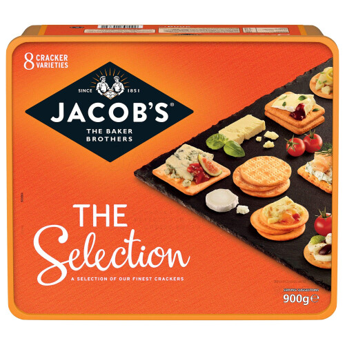 Jacob's Biscuits for Cheese 900g Case of 6