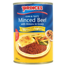Princes Minced Beef with Onions in Gravy 12 x 392g