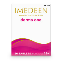 Imedeen Derma One Beauty & Skin Supplement - 120 Tablets - Supports Collagen Formation - Containing Vitamin C and Zinc - Improve Moisture Balance,