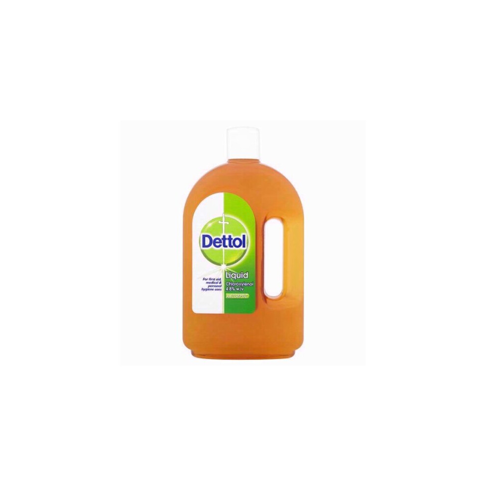 Dettol Original Liquid Antiseptic Disinfectant For First Aid, 500 Ml, Pack Of 12