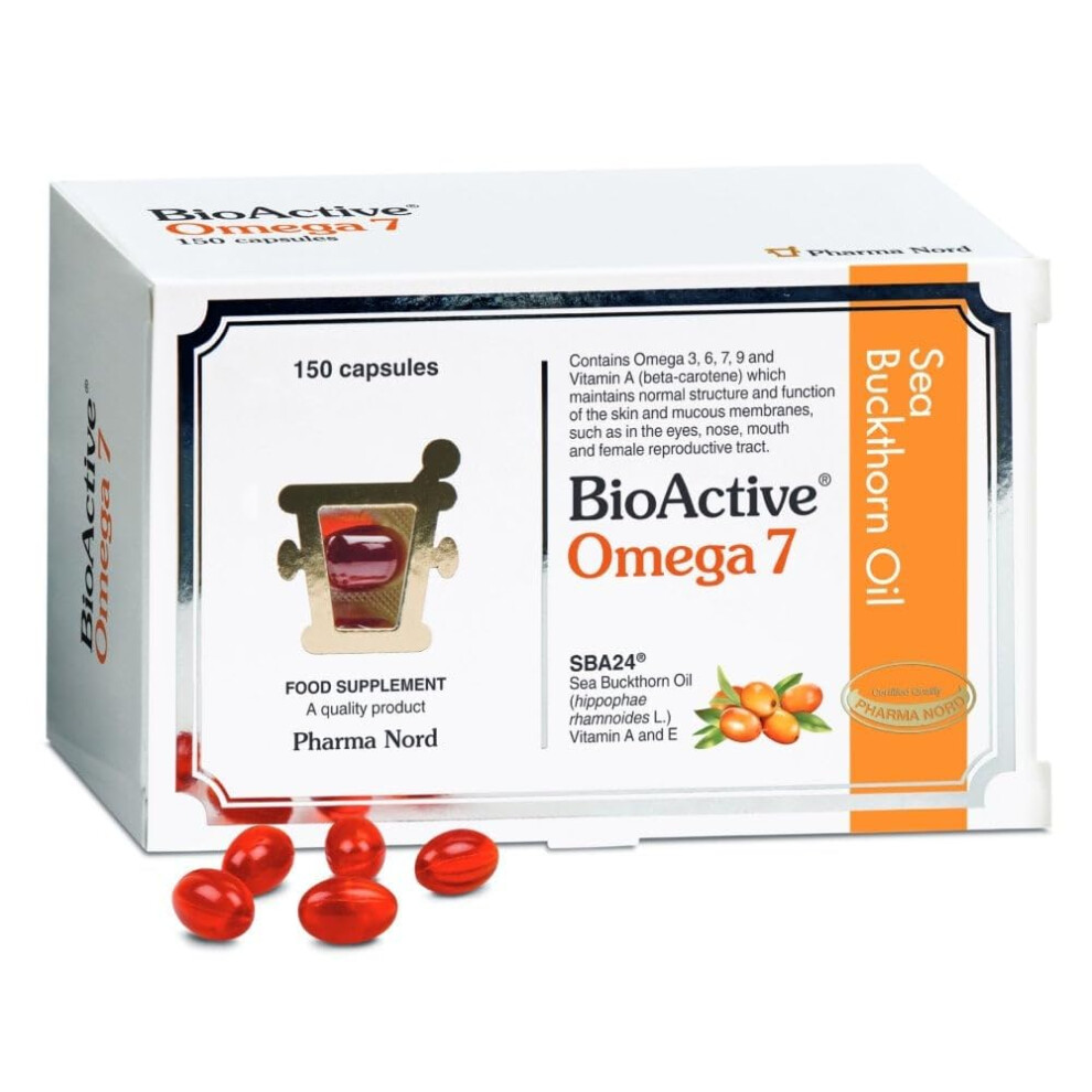 Fixbub Pharma Nord Omega 7 Sea Buckthorn Oil 150 Capsules