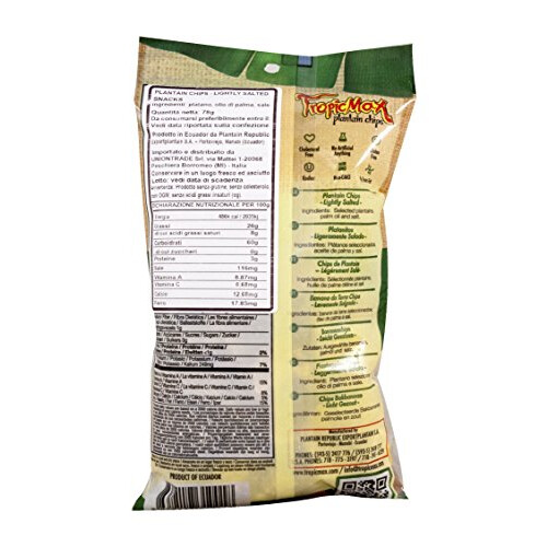 Tropicmax Plantain Chips Lightly Salted 24 x 71g 1