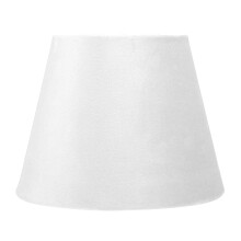 1St Witte Beschermkap Voor Bureaulamp Met Stijlvol Veloursontwerp