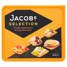 ( 6 Pack) Jacobs Biscuit For Cheese - 900g