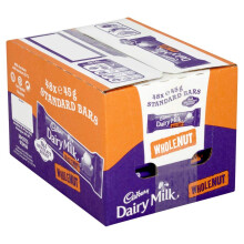 Cadbury Dairy Milk Wholenut - 48 x 45g 2400g