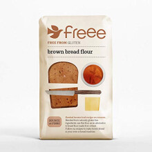 Doves Farm | Gluten Free Brown Bread Flour | 12 X 1Kg