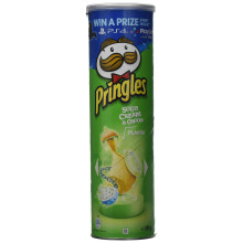 Pringles Sour Cream and Onion Potato Crisps, 200 g, (Pack of 19)